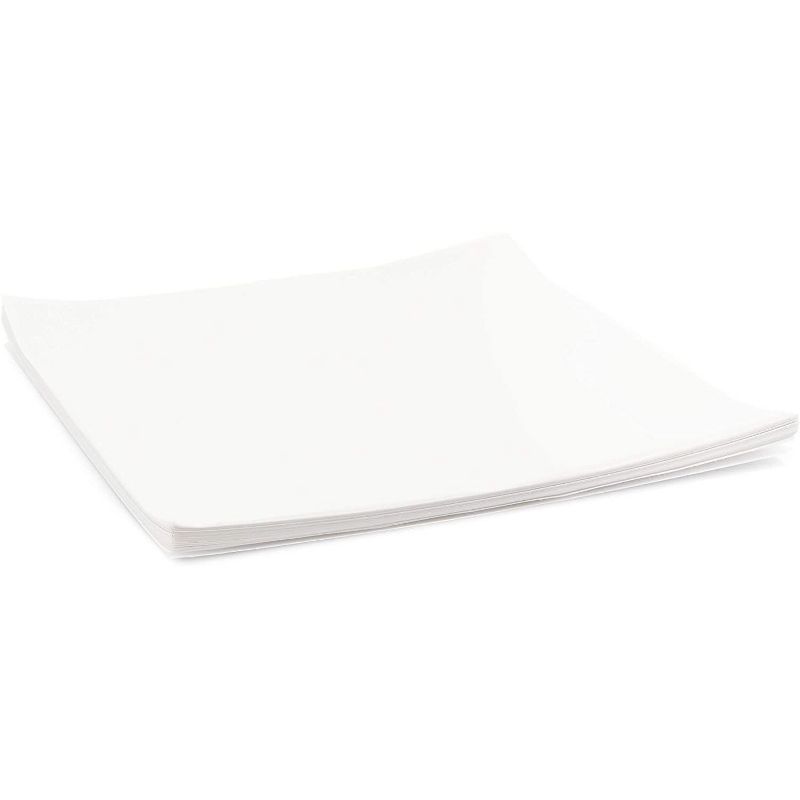 Paper Junkie 100-Pack White Translucent Vellum Paper Sheets for Invitations and Tracing (12 x 12 in)