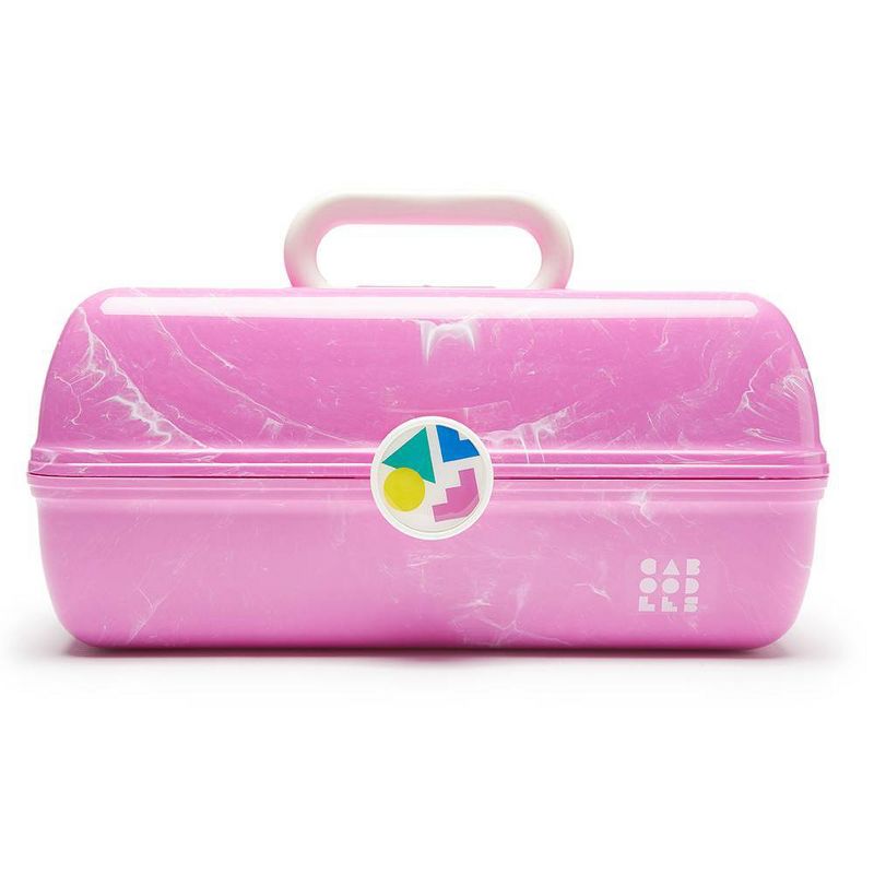 Caboodles On the Go Girl Cosmetic Bag - Pink Marble
