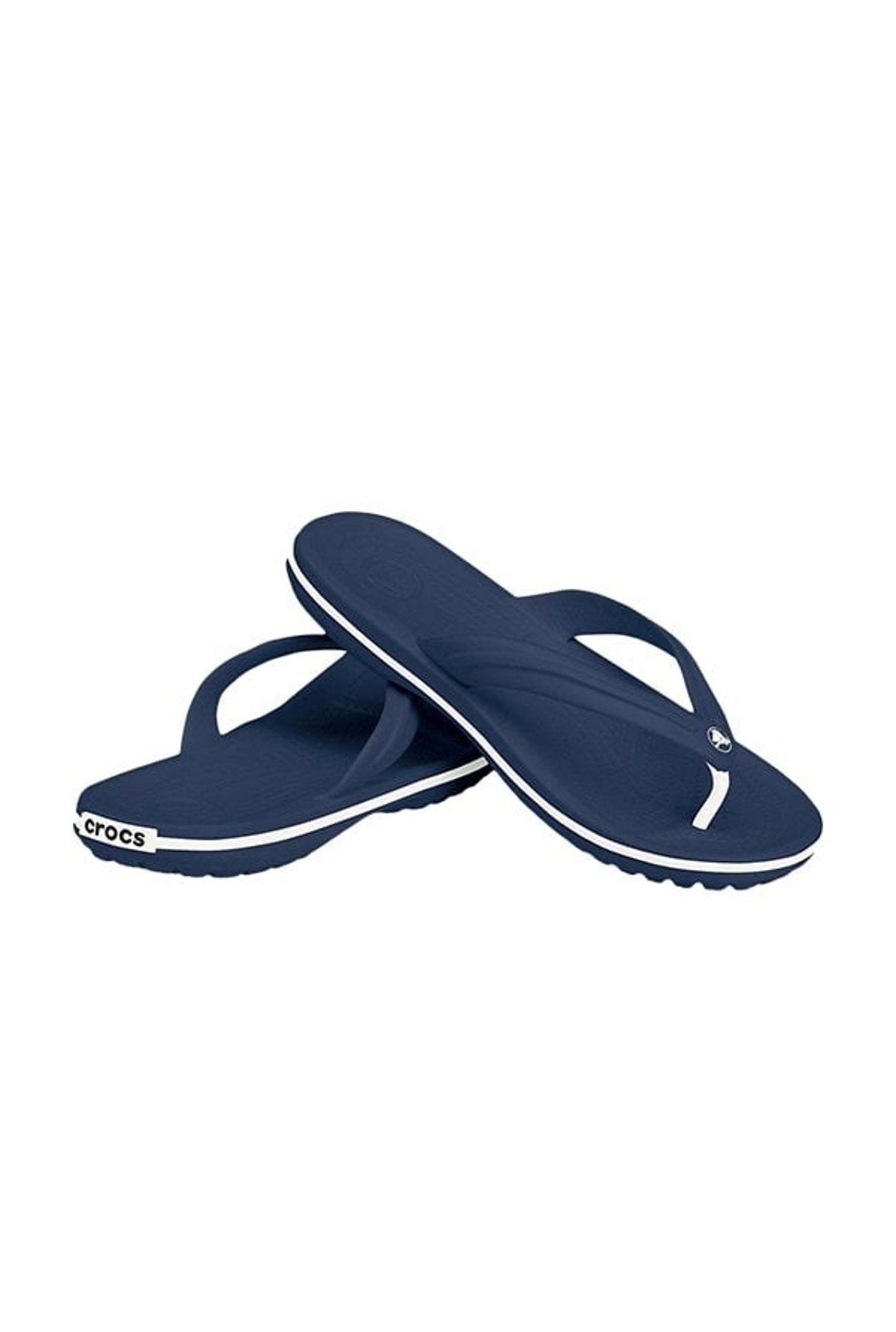 Crocs Crocband Navy Flip Flops