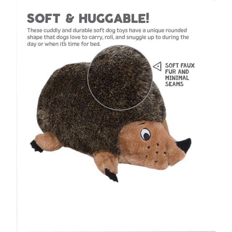 Outward Hound Hedgehogz Plush Dog Toy - M