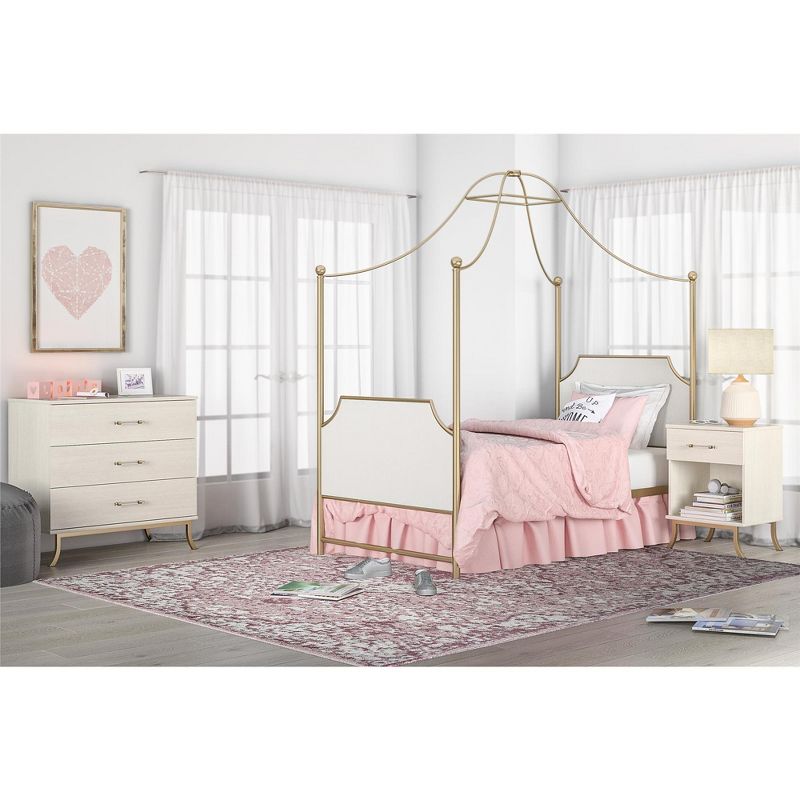 Monarch Hill Clementine White 3 Drawer Dresser