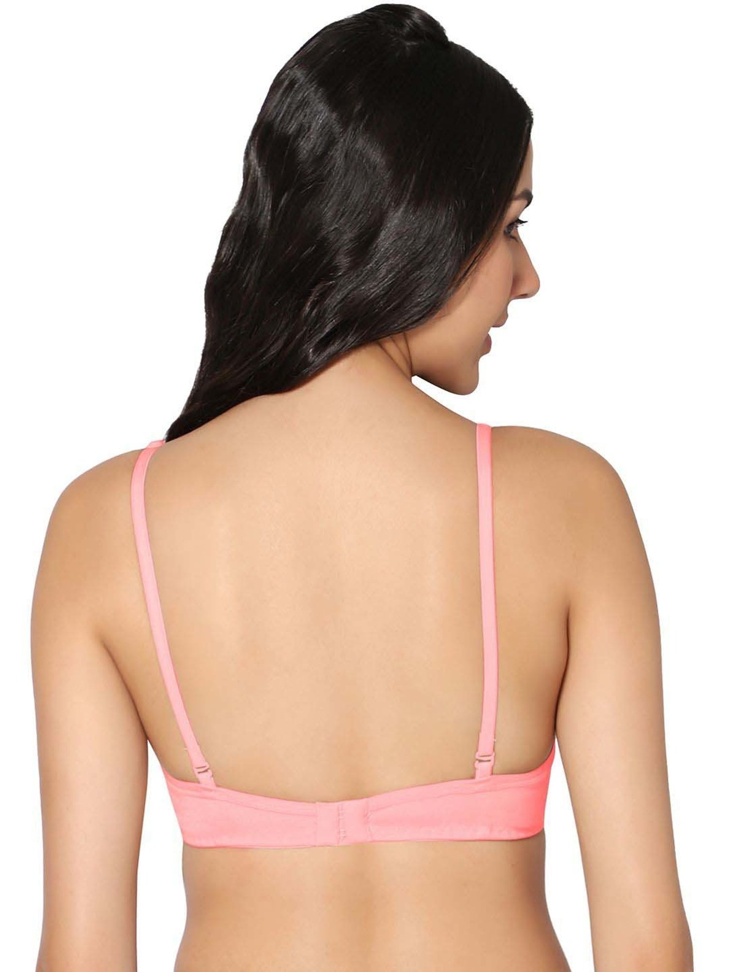 IN CARE Pink Cotton T-Shirt Bra