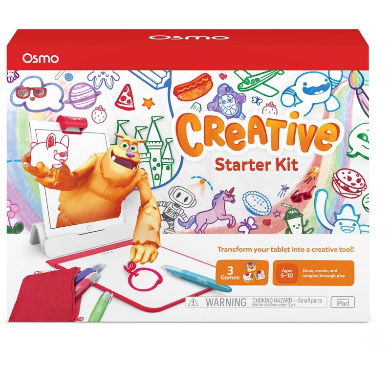 Osmo - Creative Starter Kit for iPad (New Version) Ages 5-10