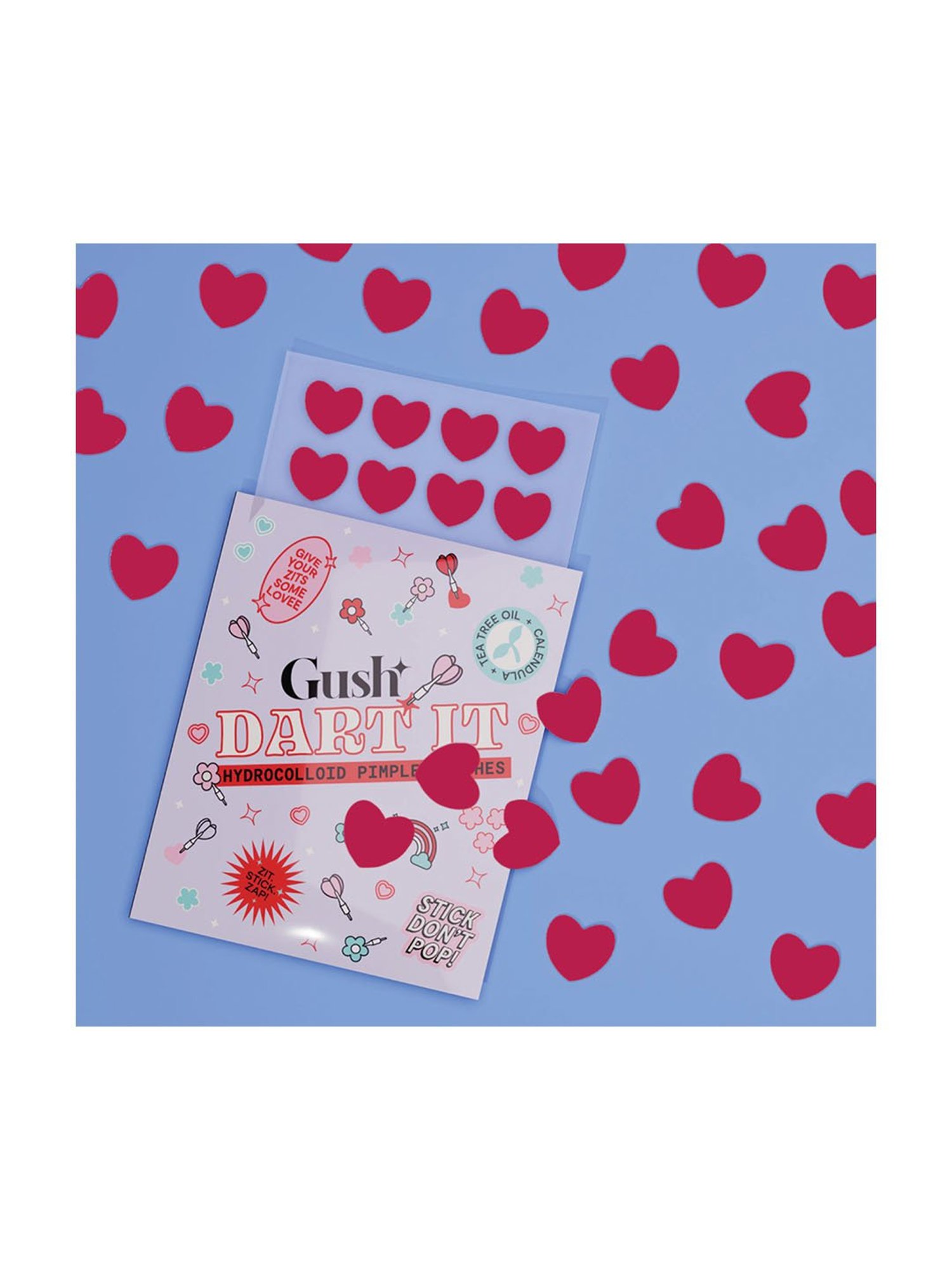 Gush Dart It Hydrocolloid Pimple Patches Combo - Mega Pack of 6