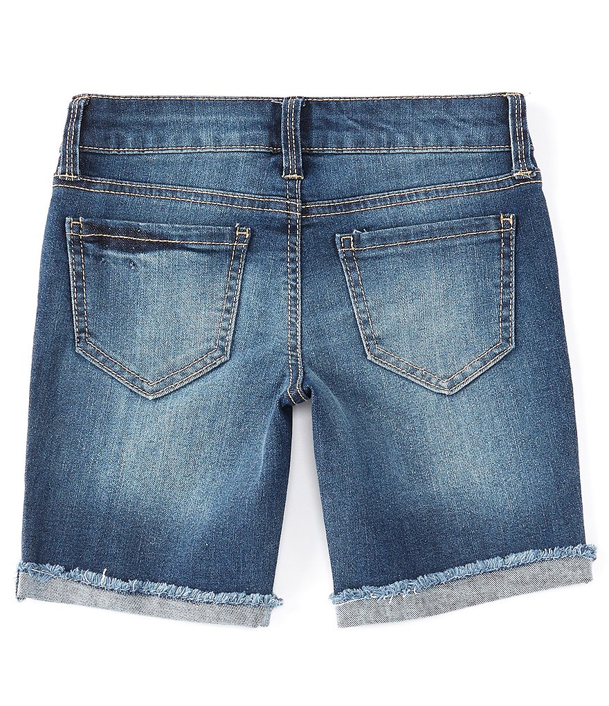 Angie Big Girls 7-14 Smocked Tie-Dye Shorts