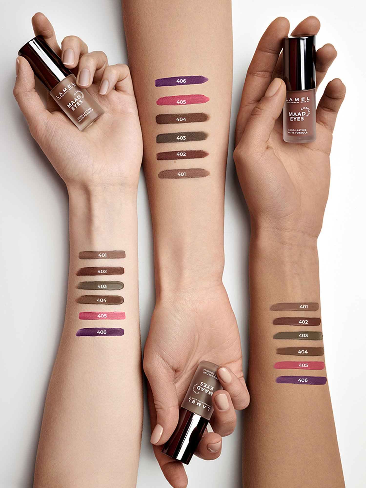 Lamel Maad Eyes Eyeshadow 404 Dark Chocolate - 5.2 ml