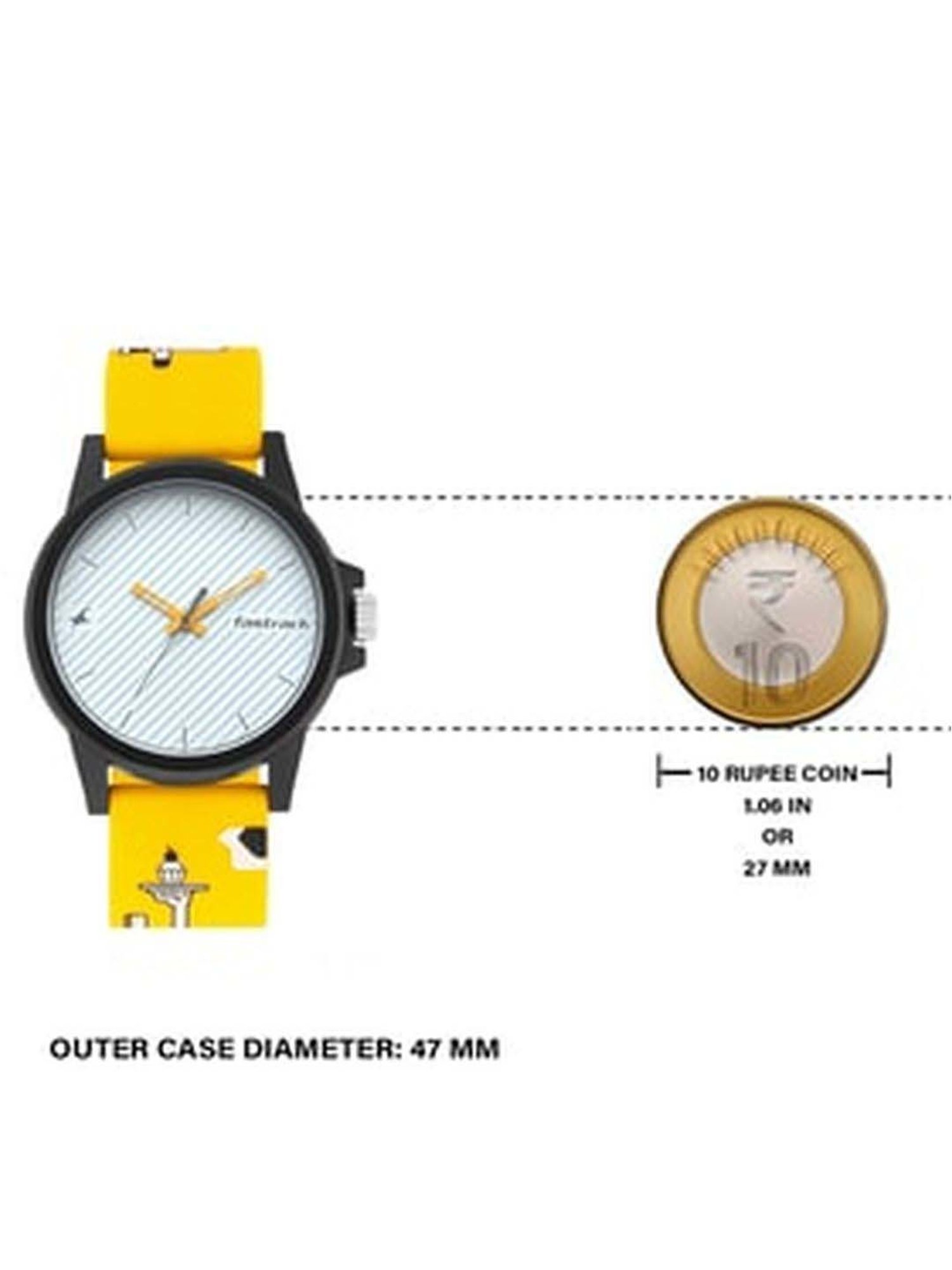 Fastrack Hashtag NS68012PP07 Unisex Analog Watch