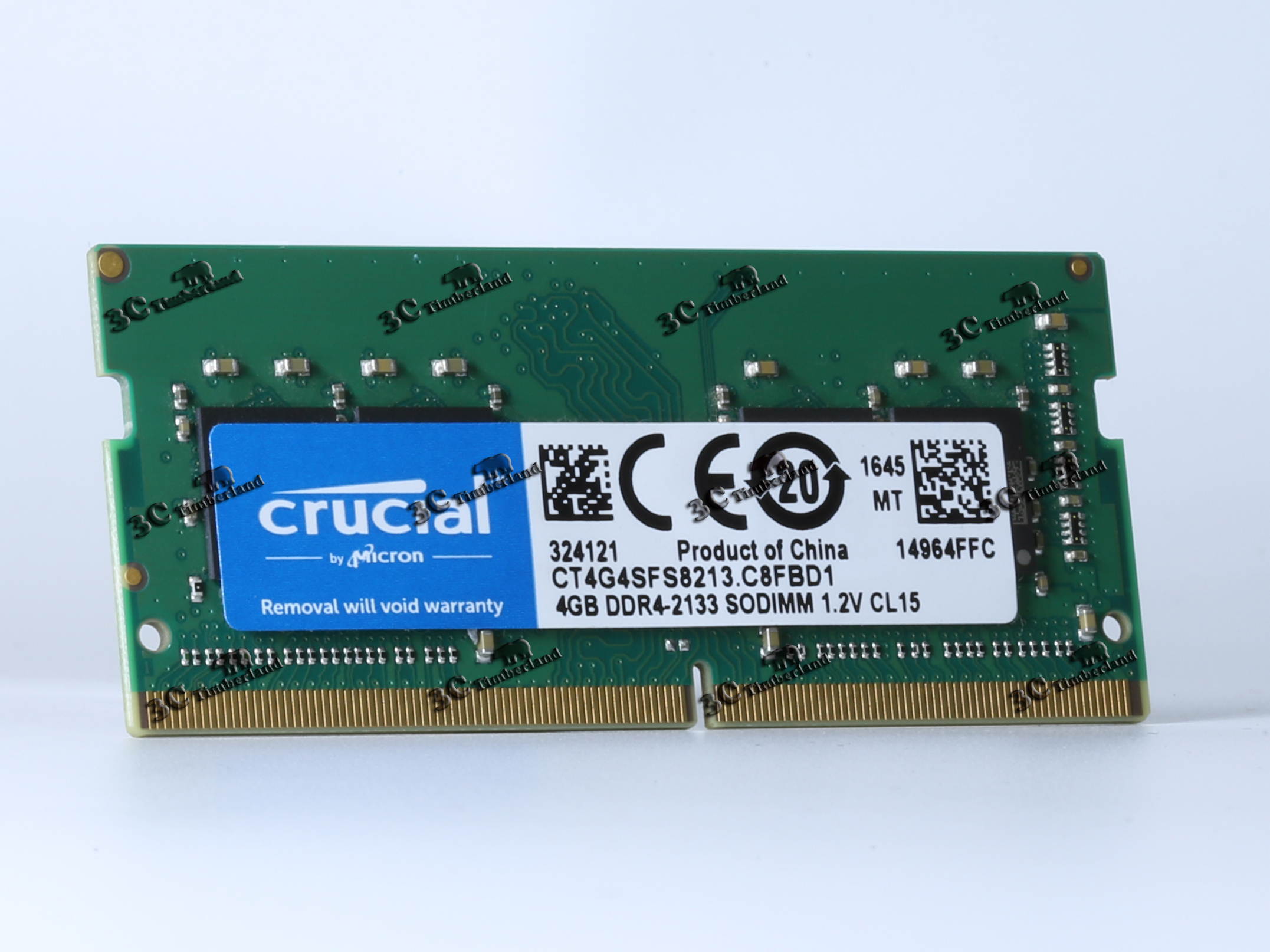 Crucial CT4G4SFS8213  4GB (DDR4, 2133 MT/s, PC4-17000, Single Rank, SODIMM, 260-Pin) Laptop Memory