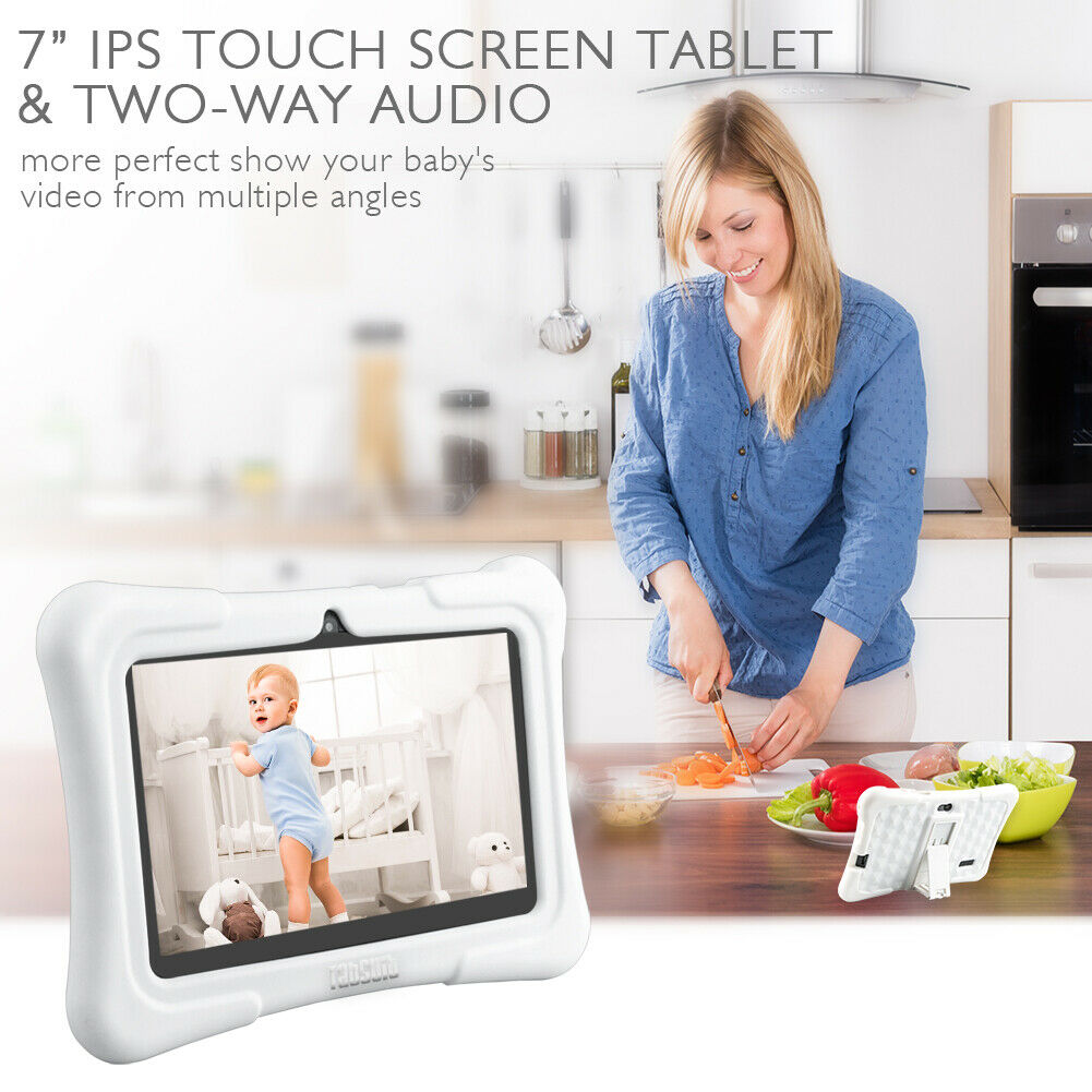 Dragon Touch Baby Monitor DT24 Pro Wireless 1000ft Security Camera Audio 2.4GHz Dragon Touch