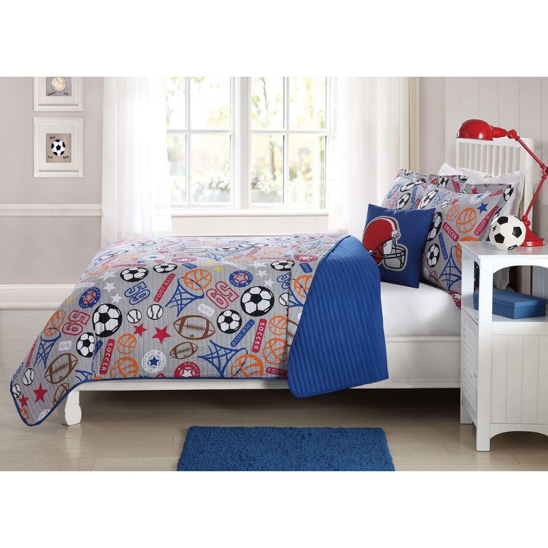 Full/Queen Sport Express Quilt Set - My World