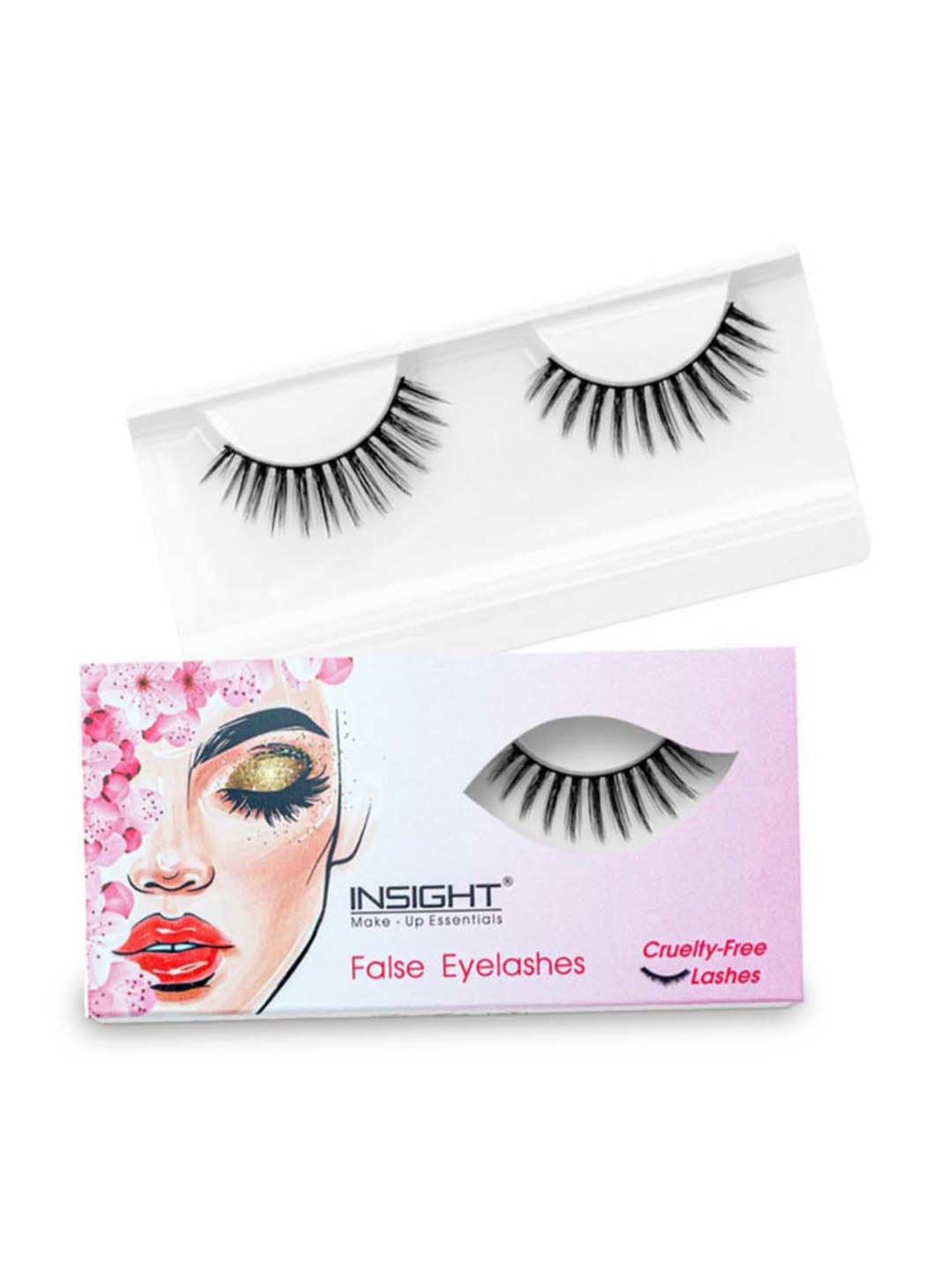 Insight Cosmetics False Eyelashes Edan - 1 Pair