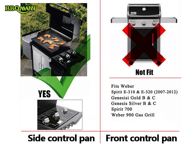 BBQMAN-7508 Burner Tube Set 28-1/8 Inch for Weber spirit 700, genesis silver b/c, genesis gold 2002 and newer models, and 2005 genesis platinum gas grills,Burner Replacement Parts