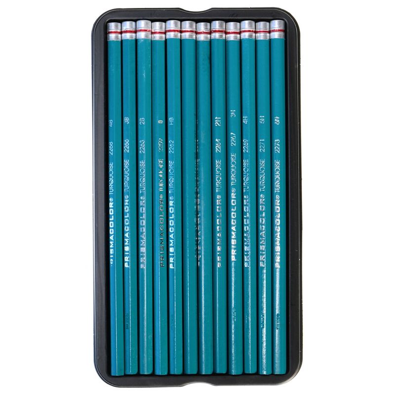 Prismacolor 12ct Turquoise Pencil Sketch Set