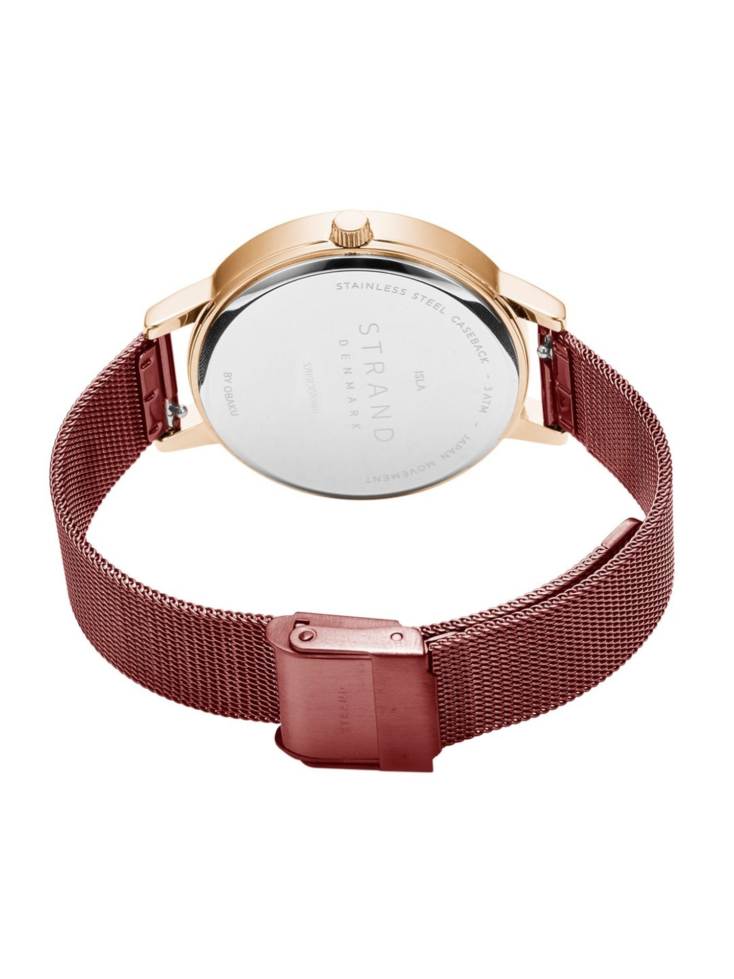 STRAND by Obaku S705LXVDMD Isla Analog Watch for Women