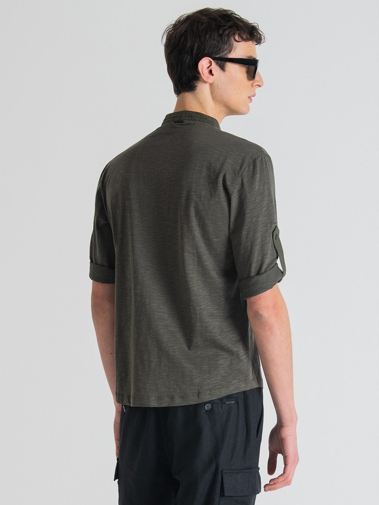 Antony Morato Dark Olive Regular Fit T-Shirt