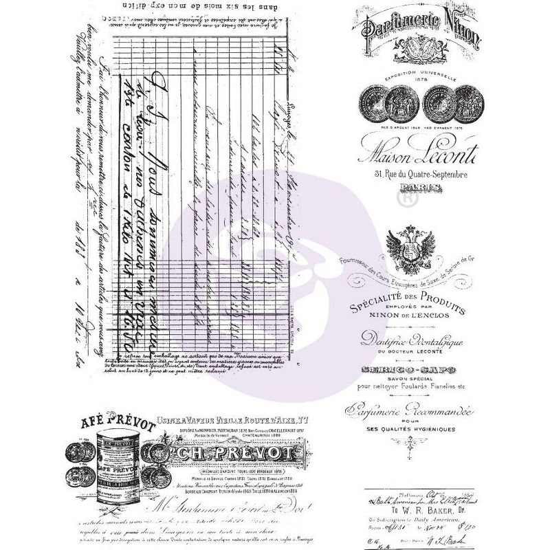 Tim Holtz Scrapbooking Paper Pack - Multicolored