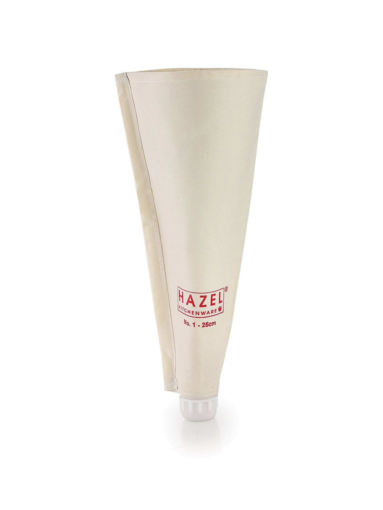 HAZEL White Cotton Piping Bag