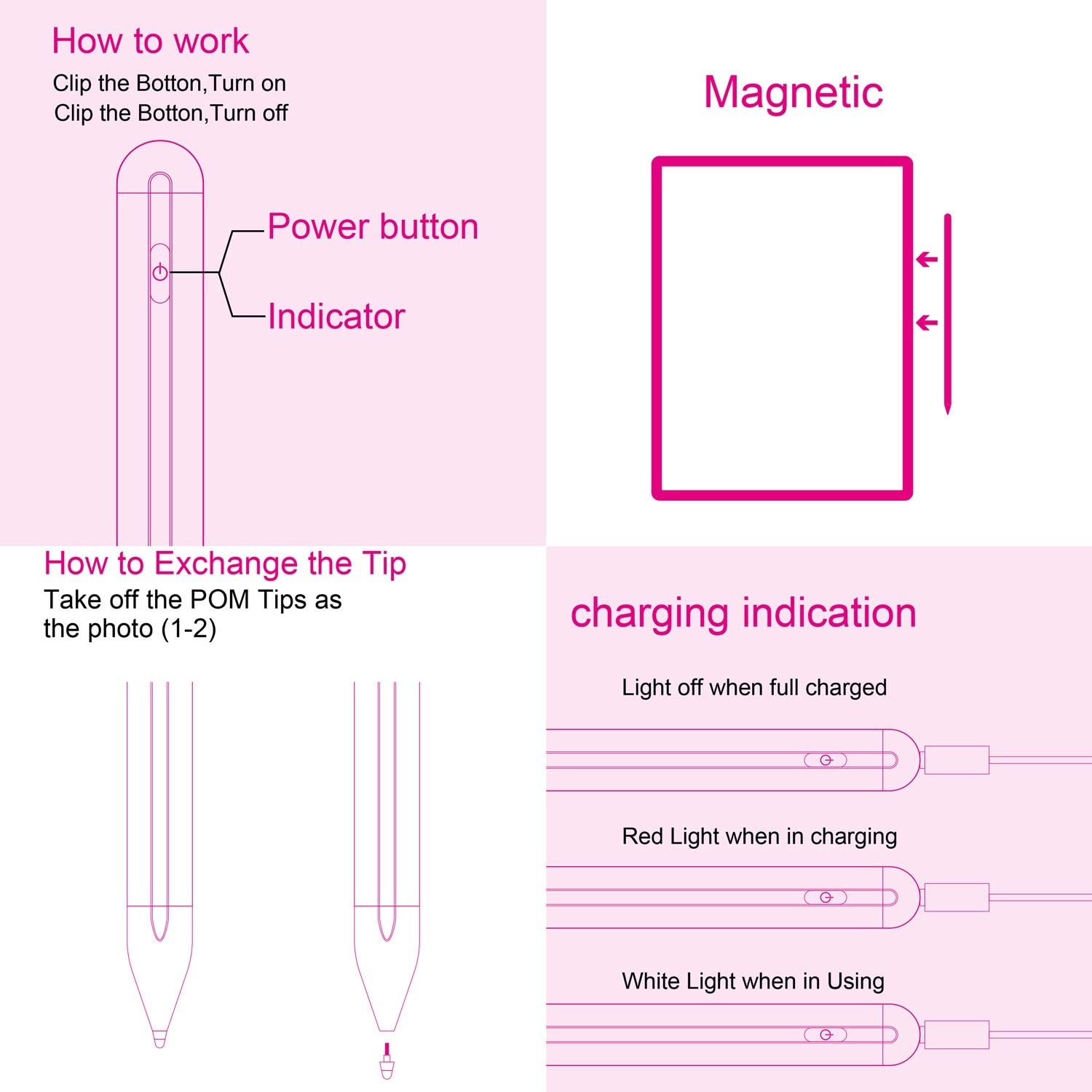 AICase Touch screen Gloves Cashmere Winter Warm Thick Knit