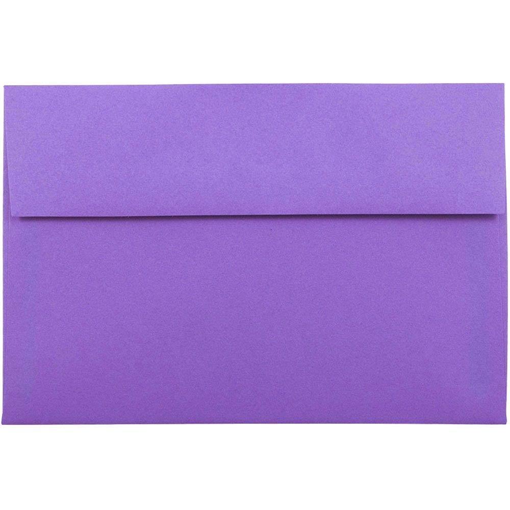JAM PAPER A8 Colored Invitation Envelopes - 5 1/2 x 8 1/8 - Assorted Colors - 150/Pack