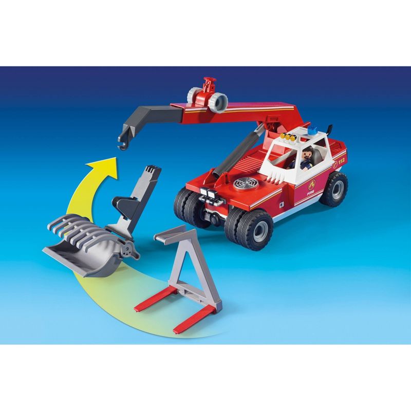 Playmobil Fire Crane