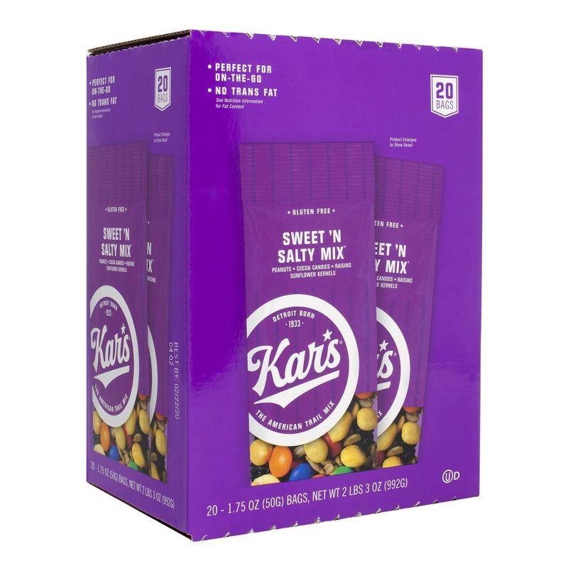 Kar's Sweet 'n Salty Mix - 1.75oz - 20 ct