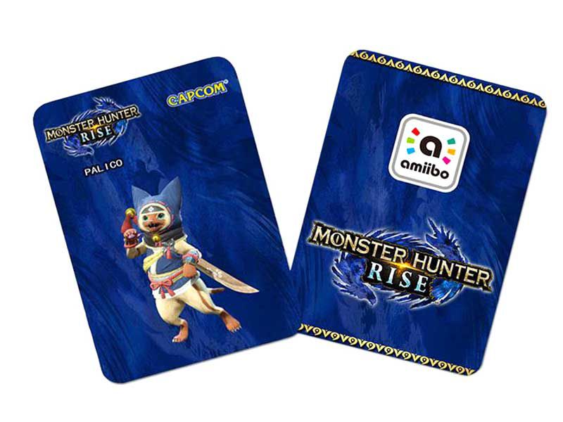 Monster Hunter Rise AMIIBO Cards for NS Switch