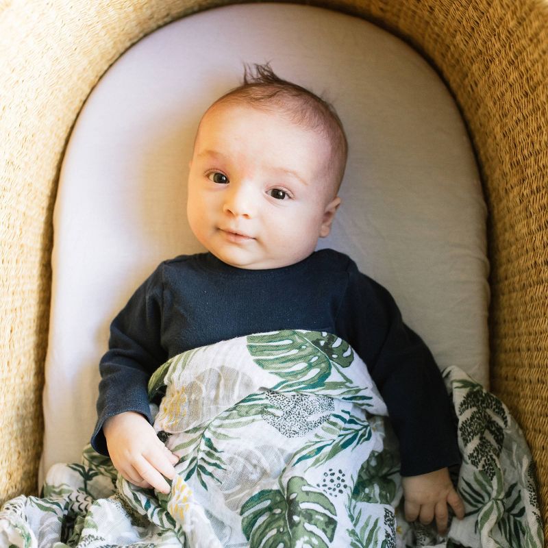 Bebe au Lait Muslin Swaddle Blanket Set Rainforest - Jungle