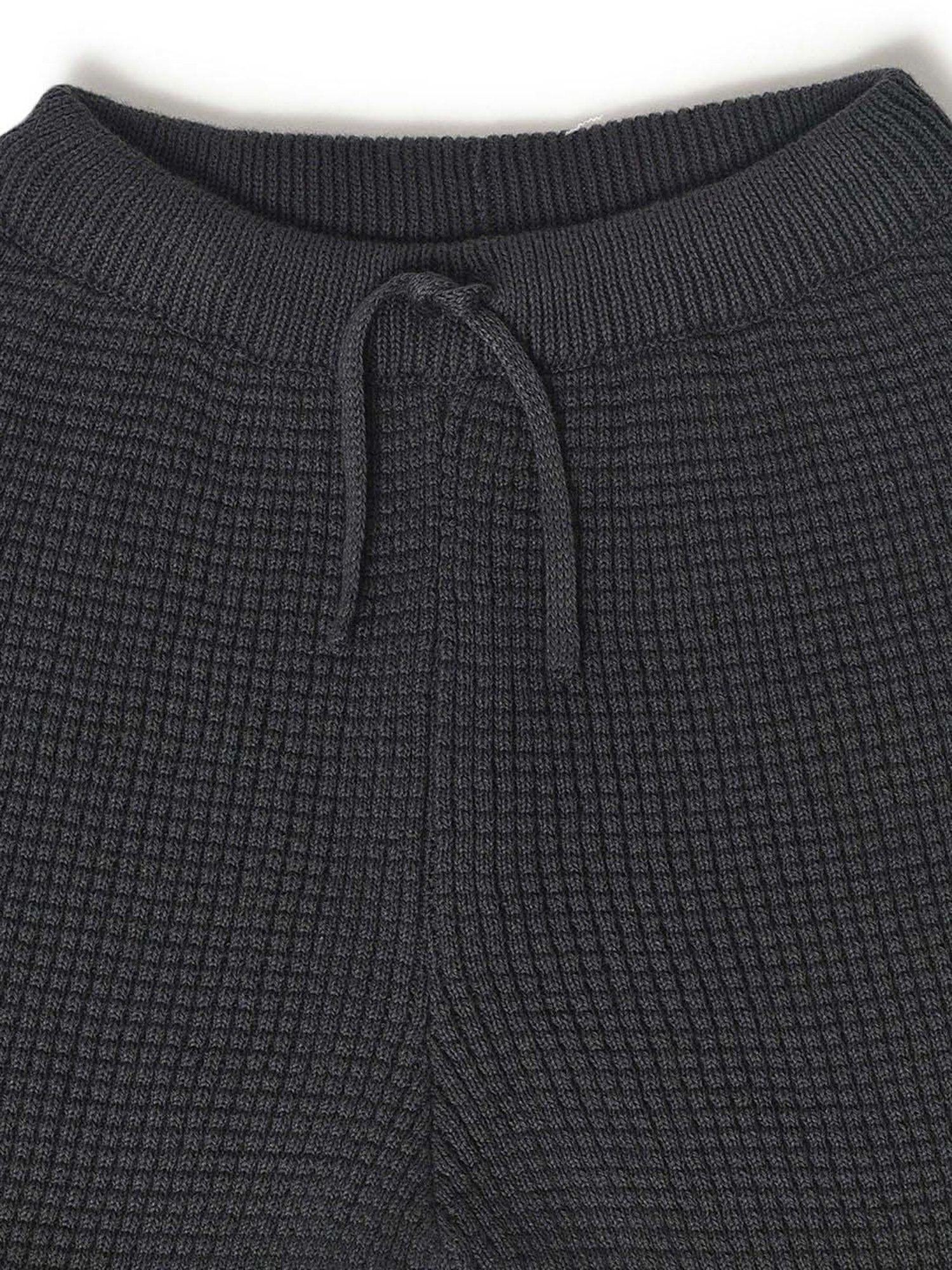 MiArcus Kids Black & Yellow Cotton Color Block Full Sleeves Sweatshirt Set