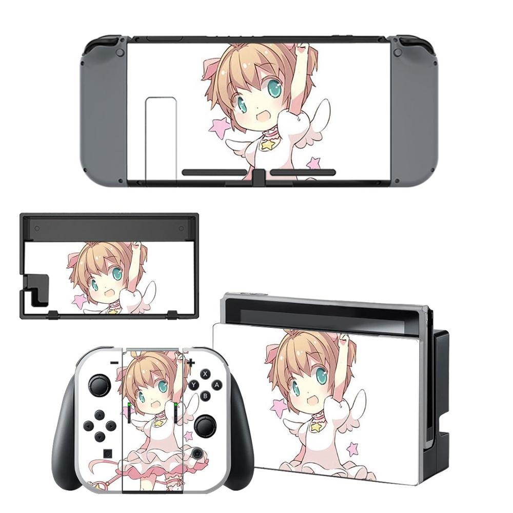 Cardcaptor Sakura Nintendo Switch Skin Sticker NintendoSwitch stickers skins for Nintend Switch Console and Joy-Con Controller