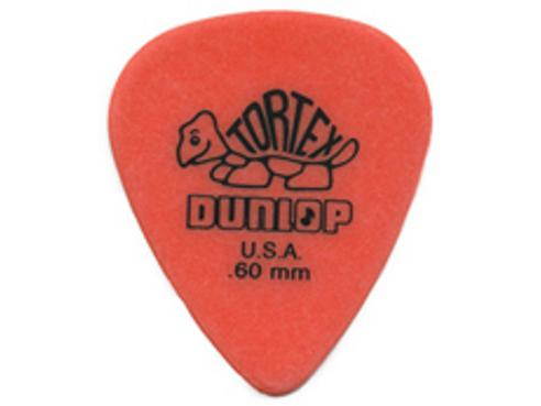Dunlop Tortex Guitar Picks - .60mm - 72 Pack