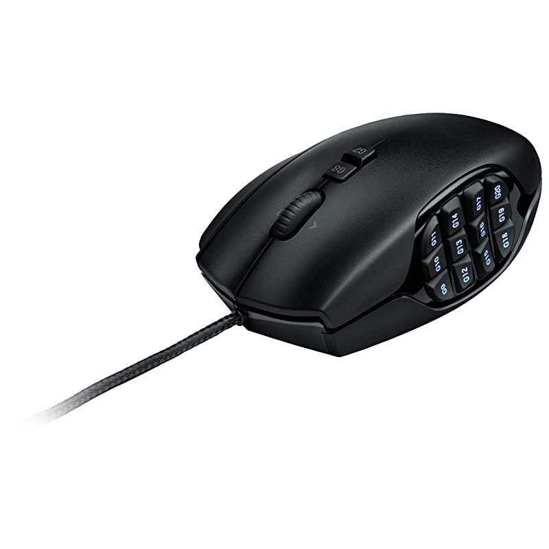 600 MMO Gaming Mouse RGB Backlit 20 Programmable Buttons