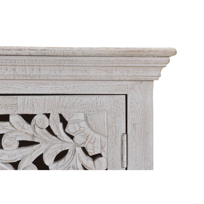 Bree Coastal 4 Door Sideboard White - Treasure Trove Accents