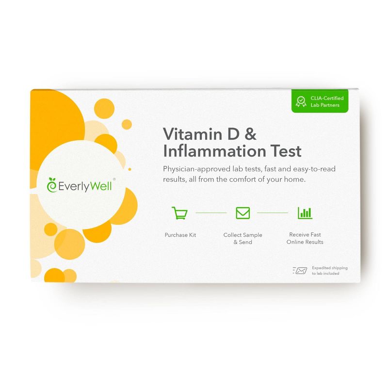 EverlyWell Vitamin D & Inflammation Test - Lab Fee Included