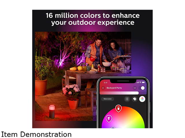 Philips Hue 802090 Calla Outdoor Bollard