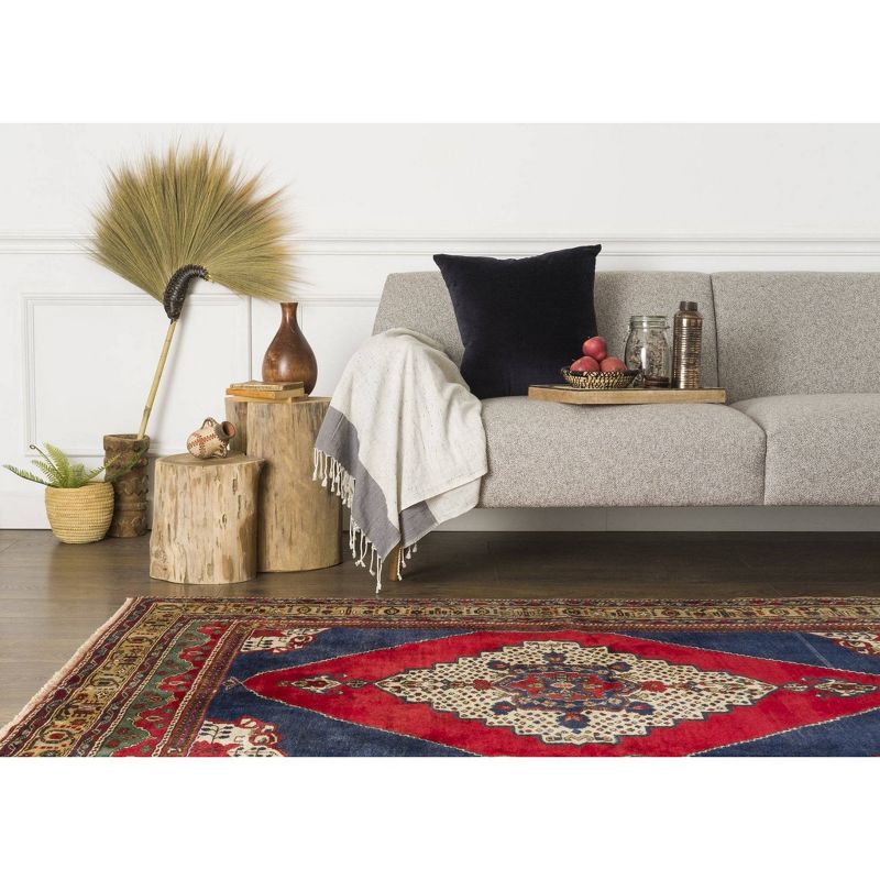 4'11"x6'10" Vintage One-of-a-Kind Yordan Rug - Revival Rugs