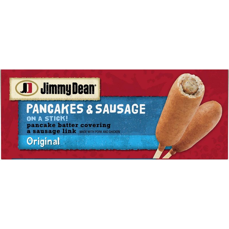 Jimmy Dean Original Frozen Pancakes & Sausage On A Stick - 12ct