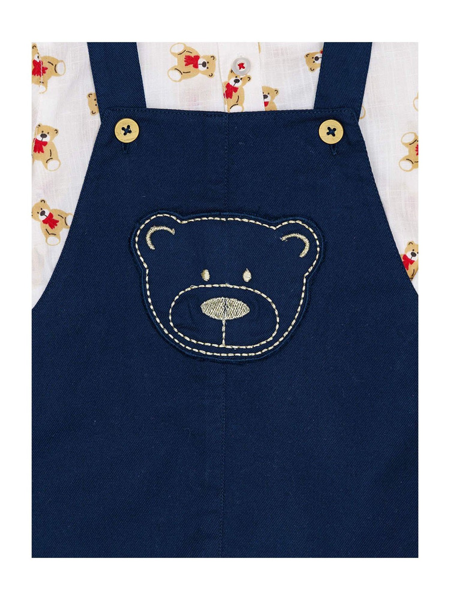 Budding Bees Kids Multicolor Printed Jumpsuit