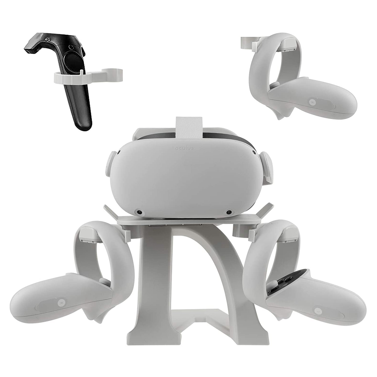 2 Pairs Oculus Quest 2 Elite Washable Silicone Handle Protective Cover