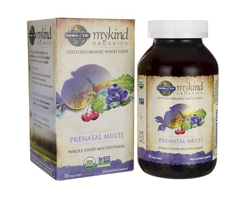 Garden of Life Multivitamins Mykind Organics Prenatal Multi Tablet 180ct.