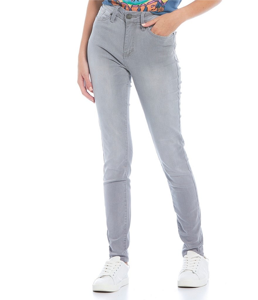 Celebrity Pink Destructed Mom Jeans