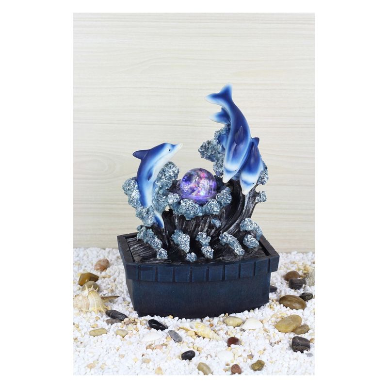 11.45" H Fountain - Black - Ore International