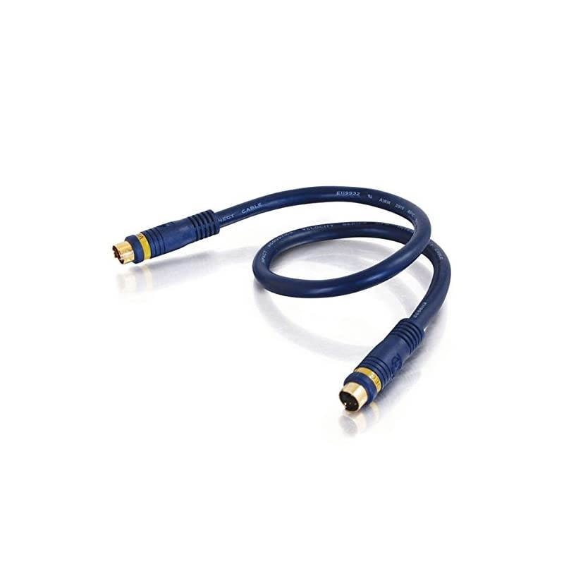 29163 Velocity S-Video Cable, Blue (100 Feet, 30.48 Meters)