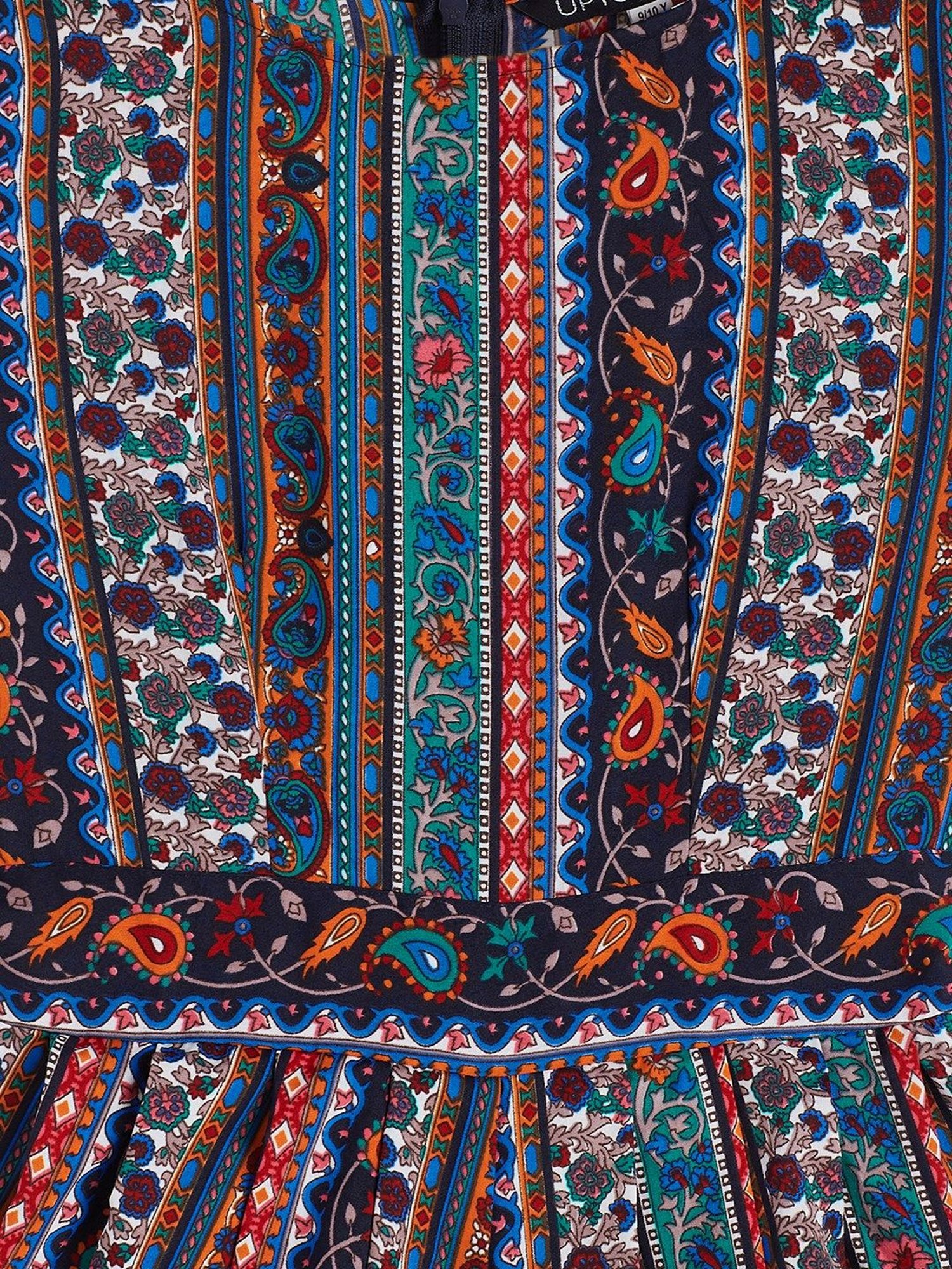 Uptownie Lite Kids Multicolor Printed Jumpsuits