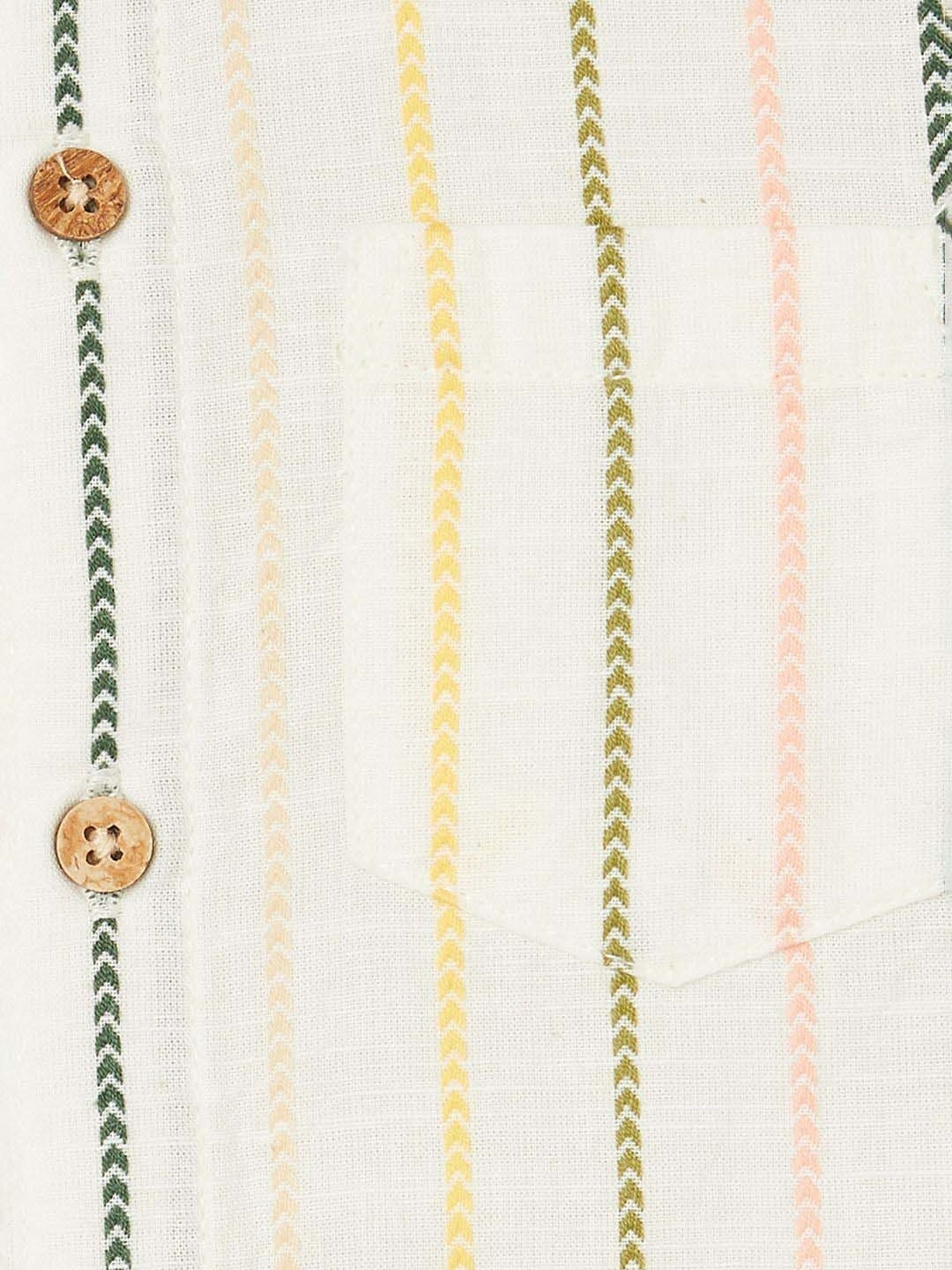 Juniors by Lifestyle Boys Multicolor Cotton Striped Shirt