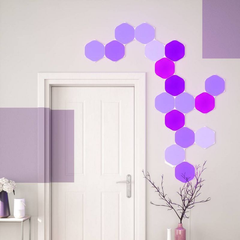 Nanoleaf 3pk Shapes Hexagon Expansion Kit LED Light Bulbs