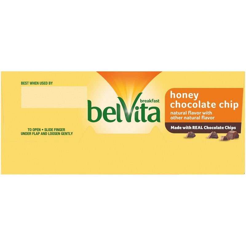 belVita Honey Chocolate Chip Breakfast Biscuits - 5 Packs