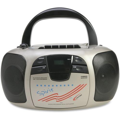 Califone Spirit CD Player/Cassette Recorder Boombox 1776