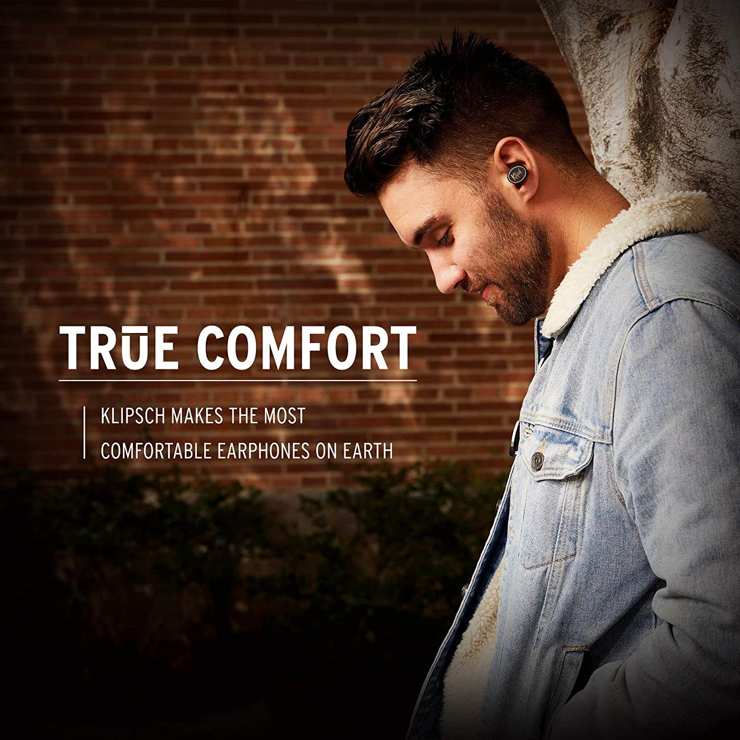 Klipsch T5 True Wireless Earphones - True Wireless Earbuds with Bluetooth 5 Wireless connectivity, Patented, Ultra-Comfortable Ear Tips