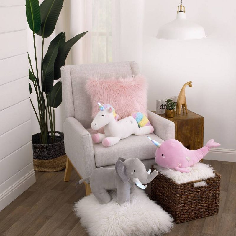 Little Love by NoJo Goat Throw Pillow