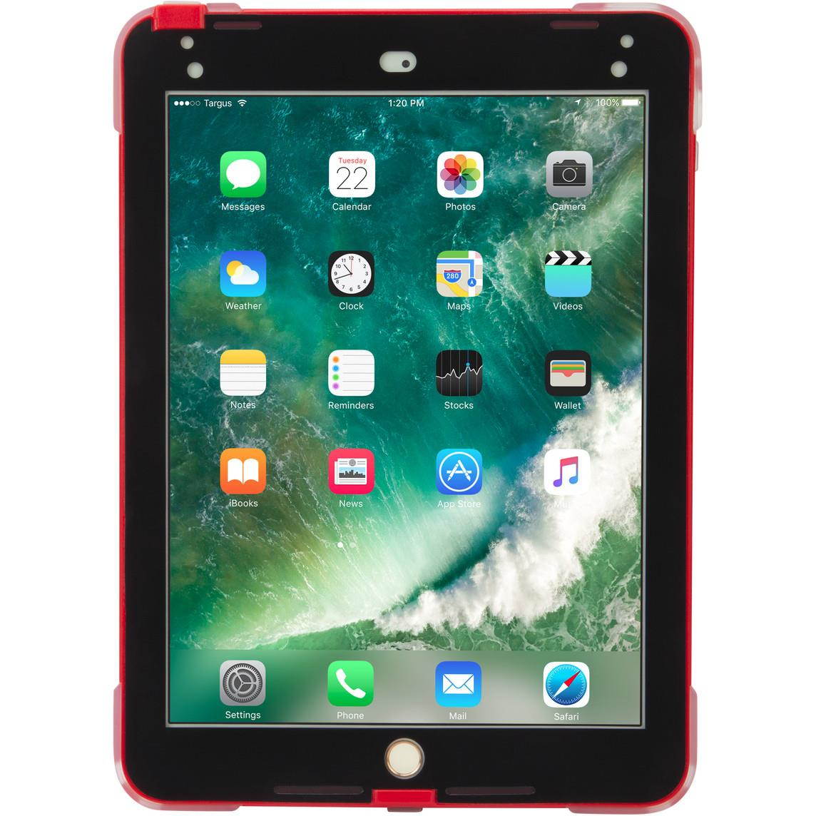 Targus SafePort Rugged Case for iPad (2017/2018), 9.7-inch iPad Pro, and iPad Air 2 (Red) - THD13503GLZ